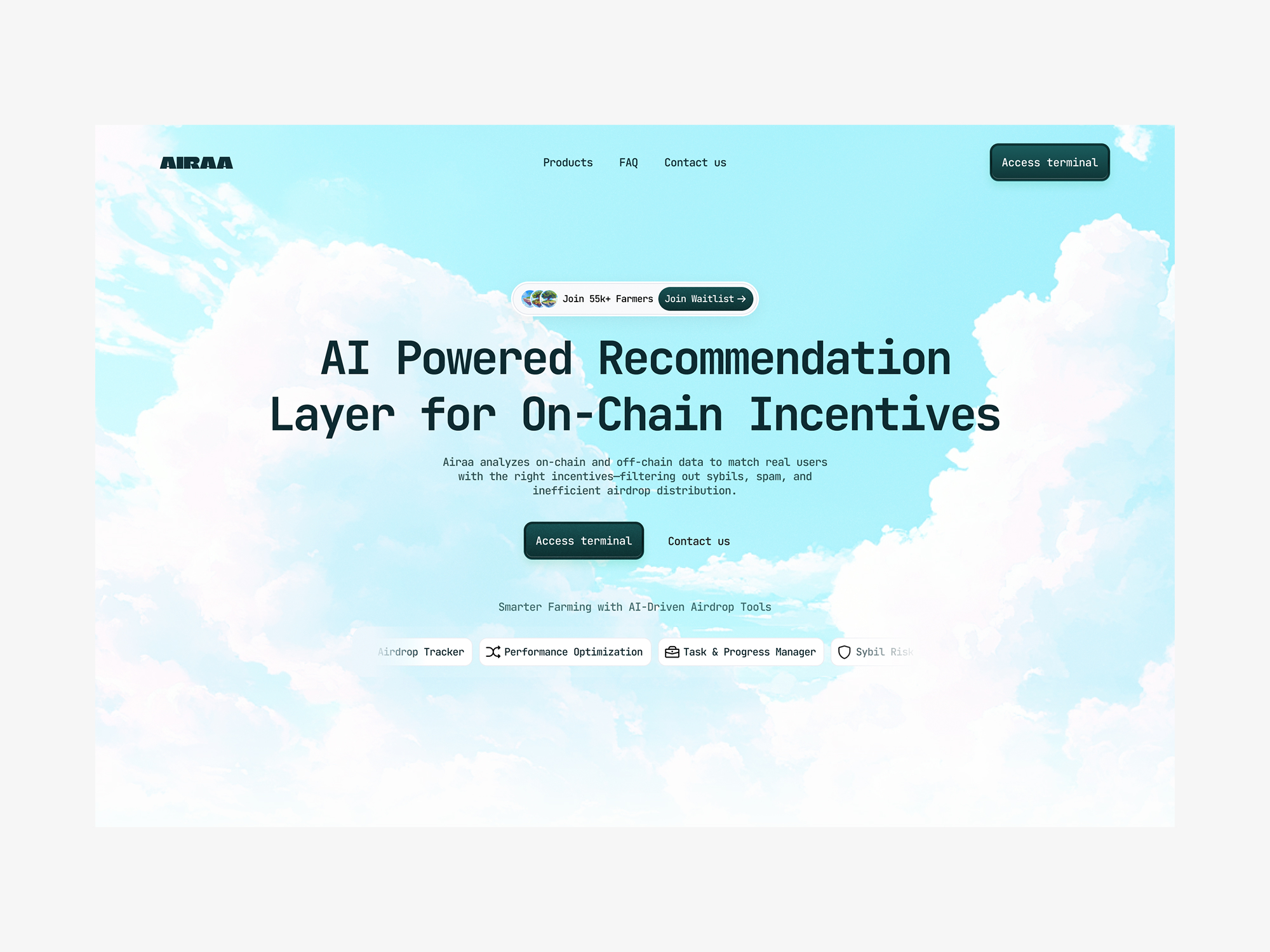 Marketing Site — Airaa
